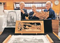 井波彫刻、米で１４日から巡回展　現地学生協力、首都・ＮＹ含め８ヵ所
