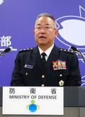 防衛省の制服組トップが退任会見