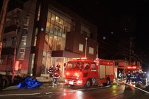 富山・八尾で火災