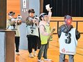 次世代スポーツで交流　富山の新庄北・新庄小児童、「ホタビー」体験
