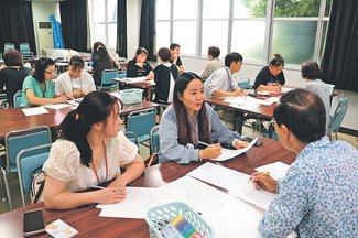 ＜未来へつなＧＯ！＞たのしい日本語ひろばｉｎ滑川　（滑川市）<br />市在住外国人をサポート