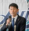 Ｊ１福岡の金明輝監督が就任会見