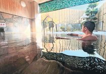 ＜サっぱり湯ったりｉｎとやま＞１３<br />水橋温泉ごくらくの湯（富山市水橋中村町）