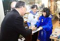 カターレ ホーム開幕戦ＰＲ　富山でチラシ配る
