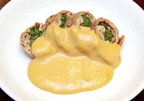 牛肉の白菜巻　ごまポン酢