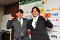 サンダーバーズで夢実現<br />幌村＆マシューがＮＰＢへ