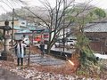 縁起物燃やし無病息災祈る　高岡・物部神社で左義長