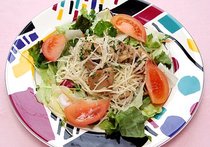 鶏肉とジャガ芋のサラダ