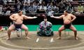 両横綱が「三段構え」披露