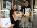 看板キーホルダー「ガチャ」に　氷見市中央町商店街の４１店舗