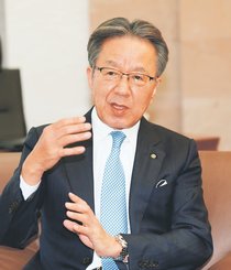 ＜２０２６年の展望　県内トップに聞く＞１１<br />県商工会議所連合会長の庵栄伸氏／価格転嫁の動向注視