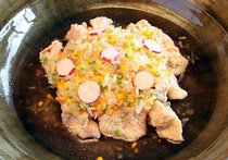 立山地鶏の香味酢漬け