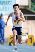 男子１００ｍは大石凌功が優勝