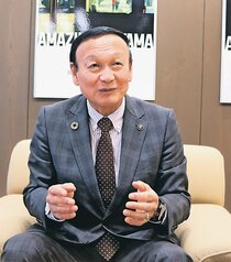 ＜展望２０２６　市町村長に聞く＞<br />藤井裕久富山市長　市民との対話に力