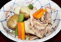 新ジャガ芋のホクホク煮