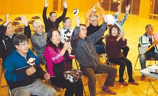 ２度目の優勝期待　呉羽ファン、朝乃山応援に熱