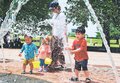 富山県内各地で真夏日　２１日、八尾と氷見は５月史上最高気温