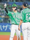 ヤクルト内山と赤羽適時打　プロ野球後半戦開始