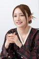 　インタビューに答える後藤真希