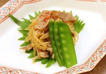 しらたきと牛肉の炒め煮