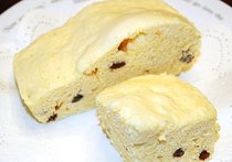 レンジで簡単蒸しパン