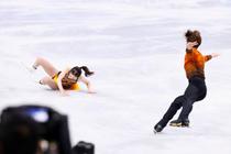 失意の長岡柚奈、涙止まらず