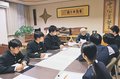 富山飛行場の歴史学ぶ　富山・和合中２年、住民に当時の話聞く