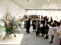 季節の情景、巧みに表現　魚津で秋を彩る北日本いけばな展