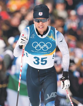 廣瀬納得「成長感じた」　距離５０キロクラシカル３２位