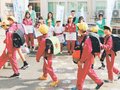 ＜学びや合言葉＞射水市塚原小学校<br />ハキハキ　ニコニコ　キビキビ