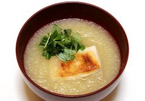 もちとおろしのみそ汁