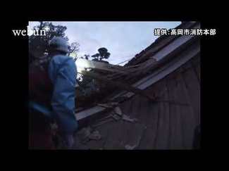 【詳報　住民救出の瞬間】「危機的な状況だった」　氷見の倒壊家屋から緊迫の救出劇、隊員が映像で振り返る