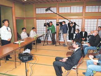 地域維持へ支援求める声　菊地氷見市長、姿地区で就任後初の意見交換会