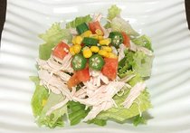 ボイルチキンのサラダ