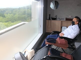 仕事してサウナで「ととのう」、小矢部の「サ・ワーク」で新しい働き方