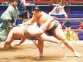 朝乃山連勝（１２日）　大相撲名古屋場所３日目