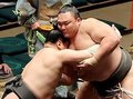 朝乃山、力強く２勝目　大相撲夏場所５日目