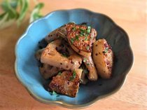冬にうれしい万能食材！山芋＆レンコンのマスタードソテー【休日のレシピ (126) 】