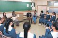 薬学部の魅力紹介　富山大地域枠入学の１期生、富山南高で座談会