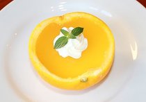 オレンジヨーグルトムース