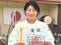 堀田（高岡商２）柔道初Ｖで「五刀流」全て全国切符　高校選手権県大会