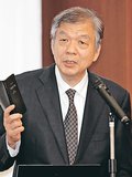 政治ジャーナリストの城本勝氏が講演　となみ政経懇話会６月例会