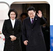 日韓首脳、奈良で午後会談