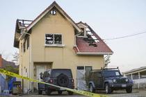 １階室内に荒らされた形跡