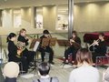 金管五重奏、温かな音色　桐朋アカデミー研修課程生、富山市役所でミニコンサート