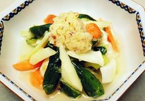 冬野菜のリンゴ漬け