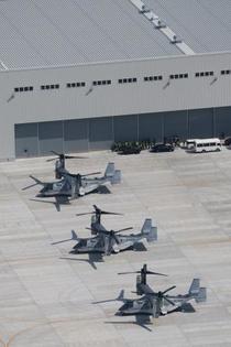 オスプレイ墜落２年、拭えぬ不安