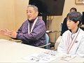 全国小学生バド女子団体連覇、舛田選手（高岡ジュニア）ら県庁で報告