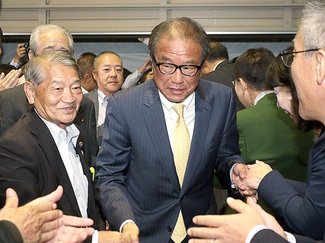 上田氏が再選 衆院選富山2区