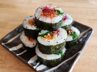 エゴマたっぷり恵方マキンパ【休日のレシピ (55) 】